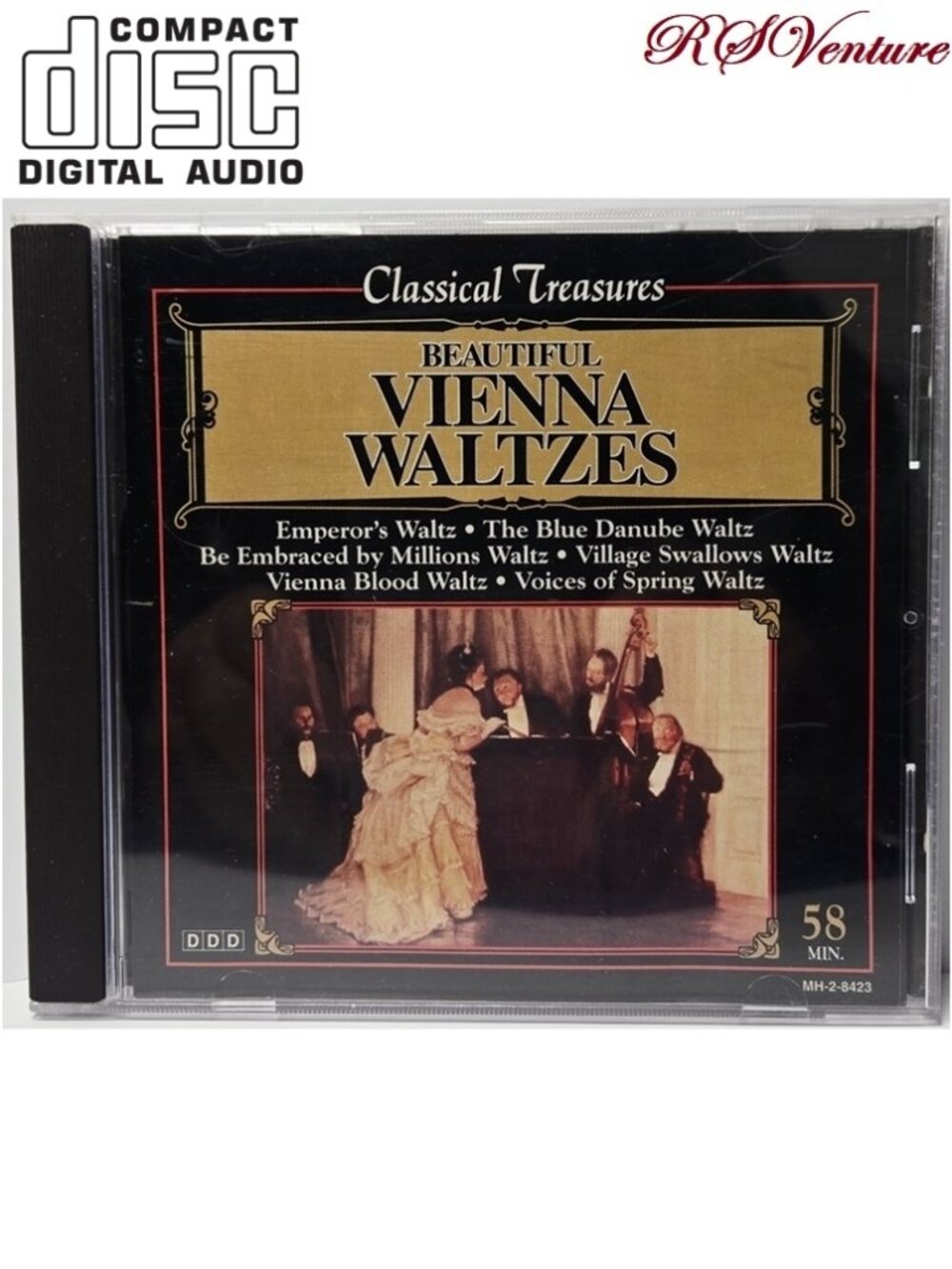 Vintage CD "Beautiful Vienna Waltzes"